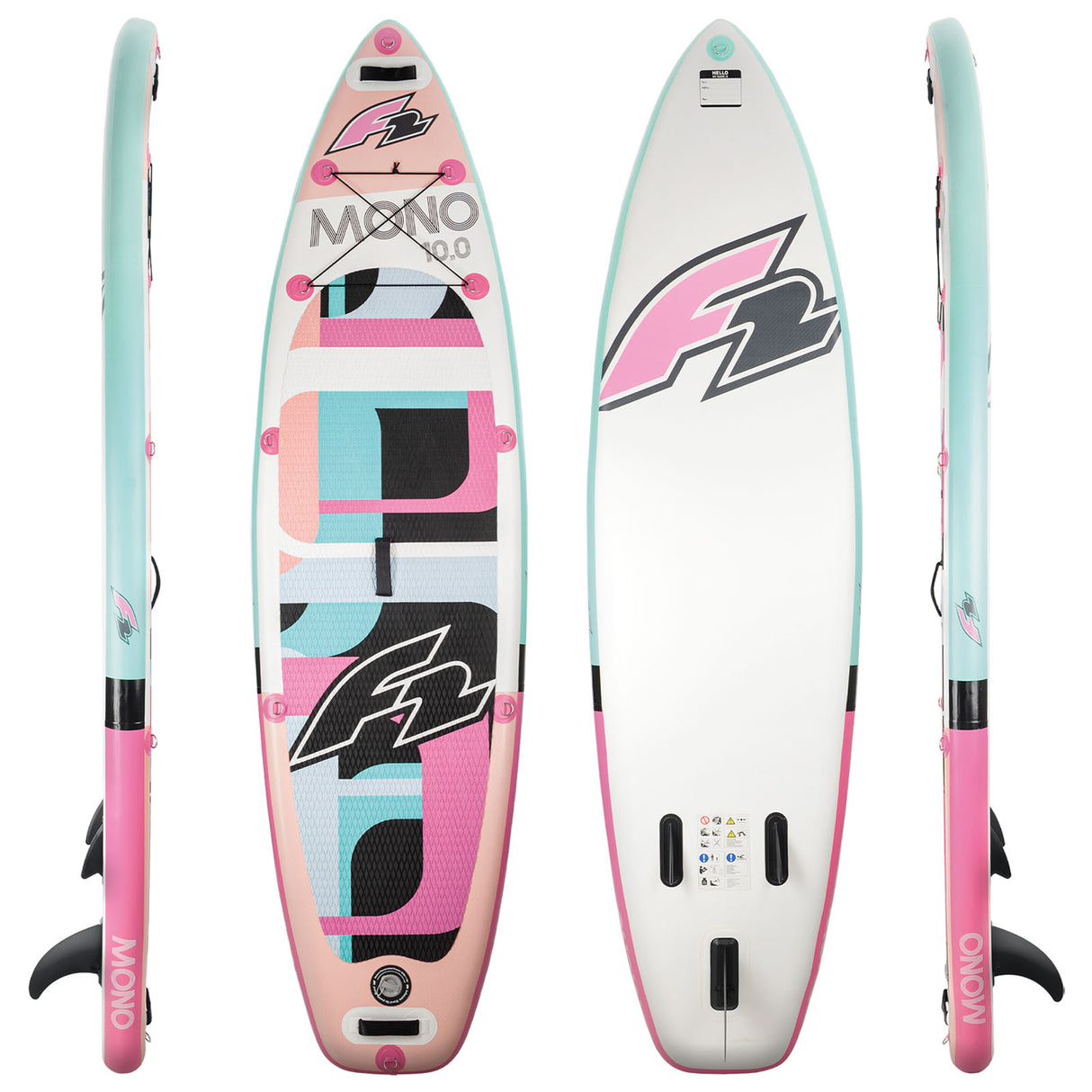 F2 Megasale Marken SUP Stand Up Paddle Boards - Modelle wählbar Vorjahresmodelle