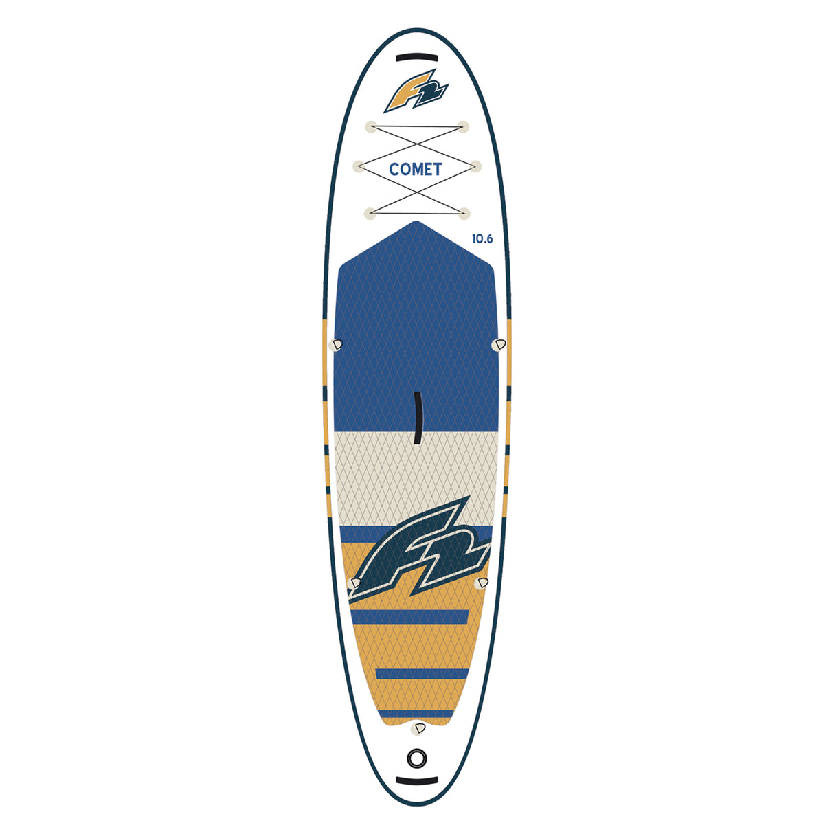F2 SUP Stand Up Paddle Board Comet - Board only Weiss - Größe wählbar