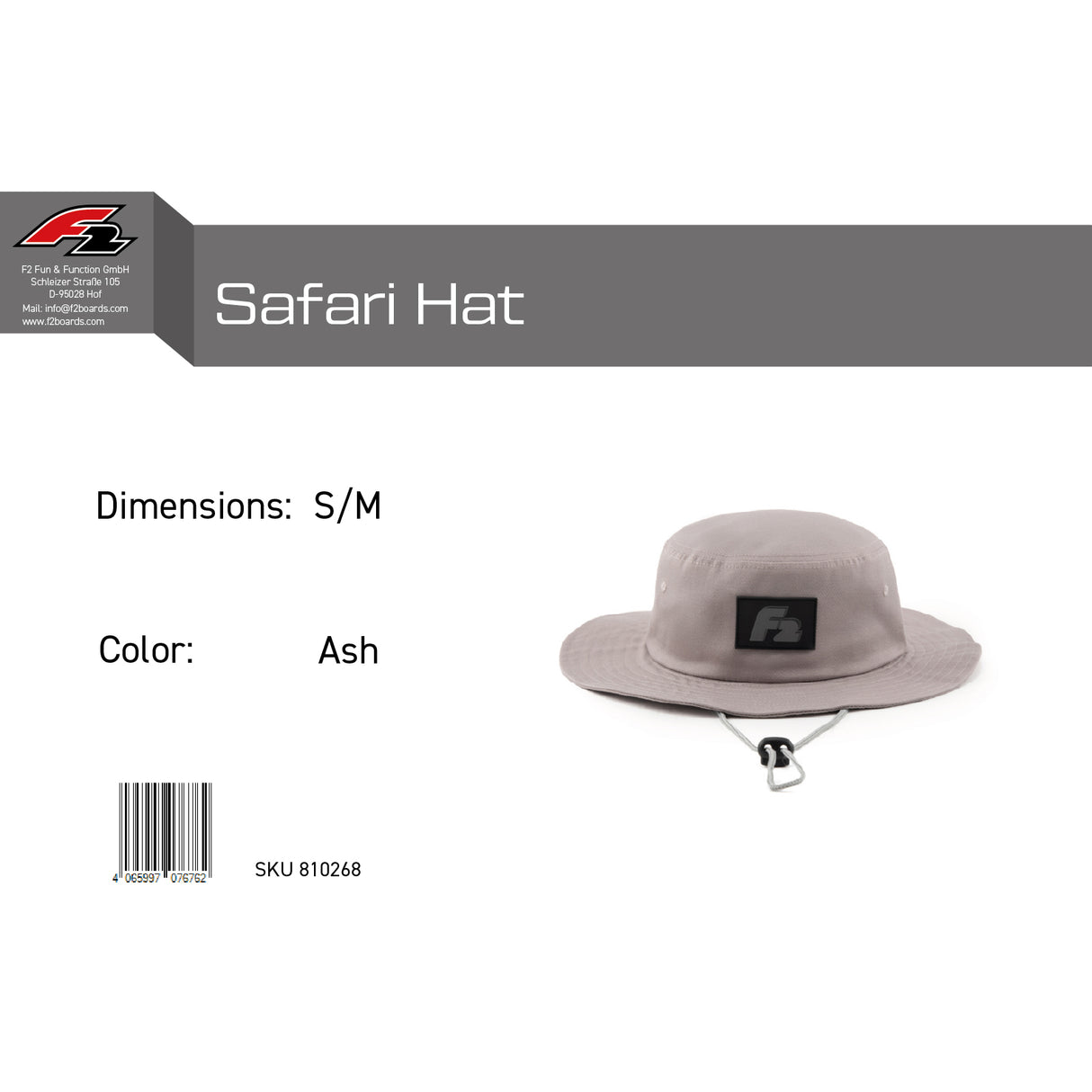 F2 Retro Safari Hat Mütze Hut - Größe/Farbe wählbar