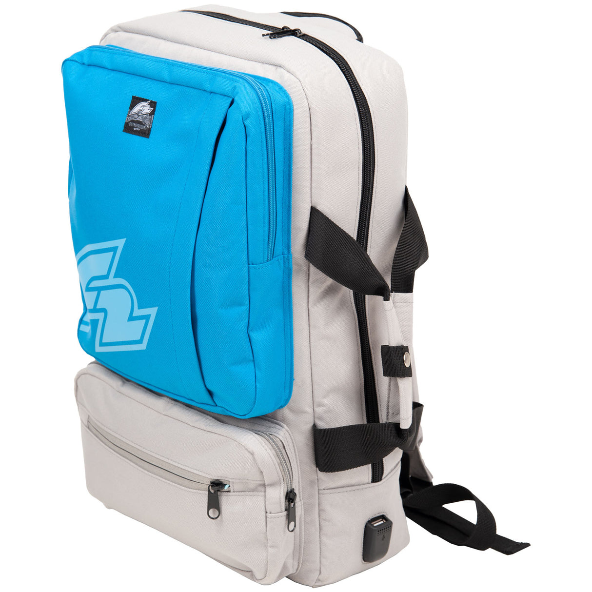 F2 Rucksack Ridge Tasche 14 L Grau/Blau 2024