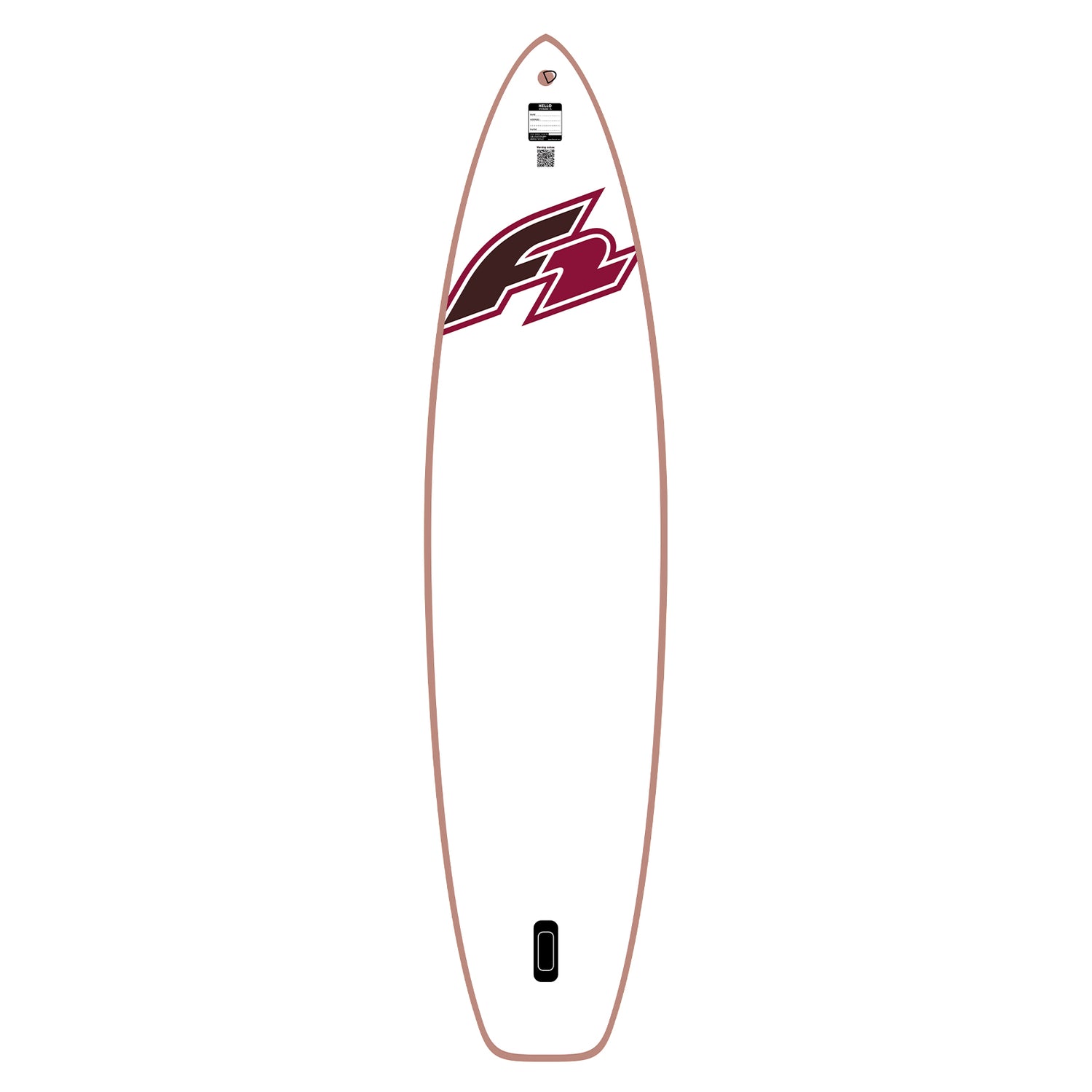 F2 Damen SUP Stand Up Paddle Board Impact Weiss - Größe wählbar