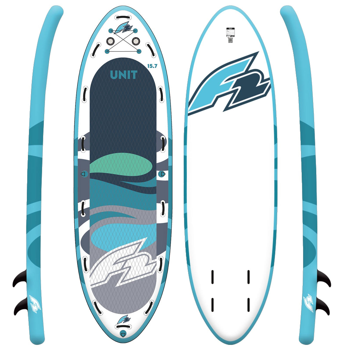F2 SUP Stand Up Paddle Board Big SUP Unit/Family Fun - Modell wählbar