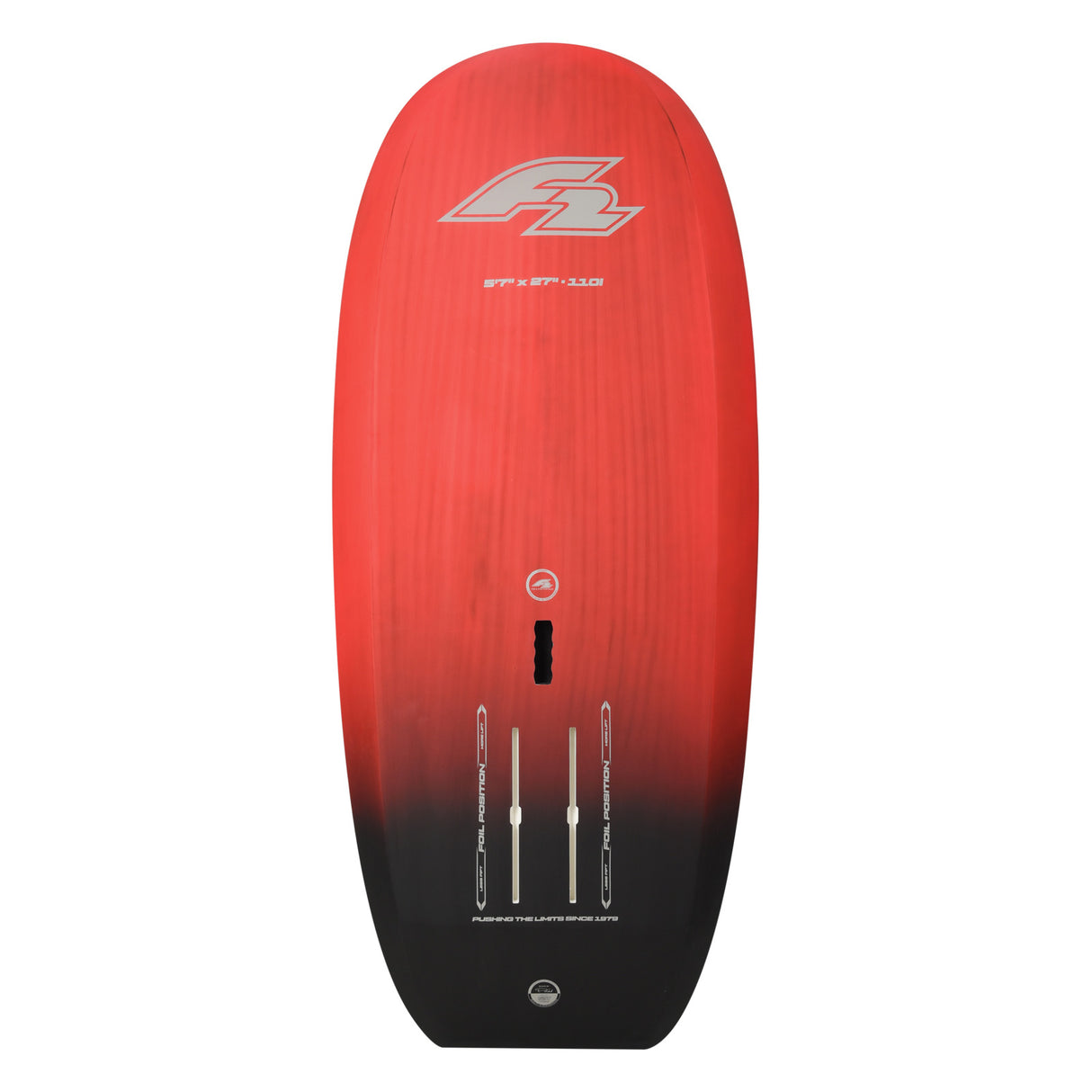 F2 Foil Board Glide Cross Team 95-160L Größe wählbar Rot