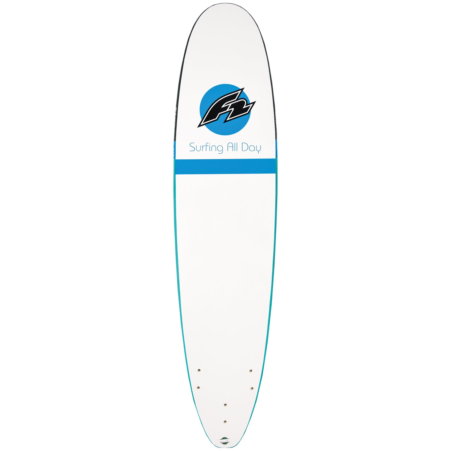 F2 Wellenreiter Softboard Epoxy 6'6"/8'0" wählbar Türkis 2024/25