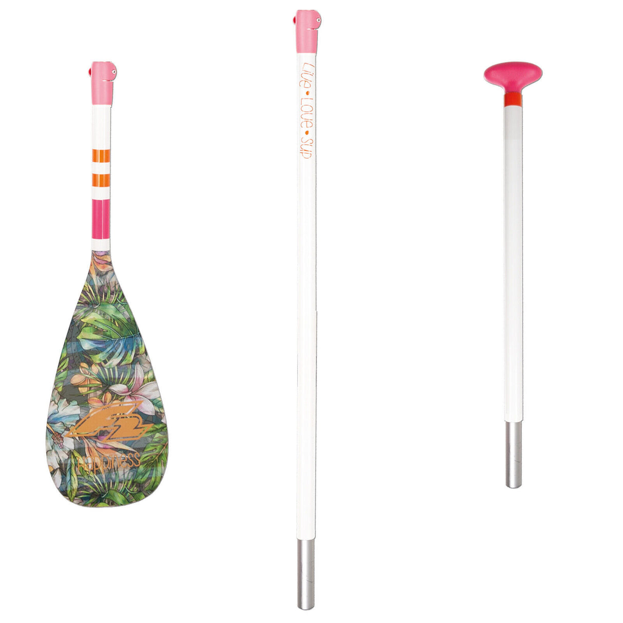 F2 SUP Paddel Happiness 3 teilig Multicolor 2024/25