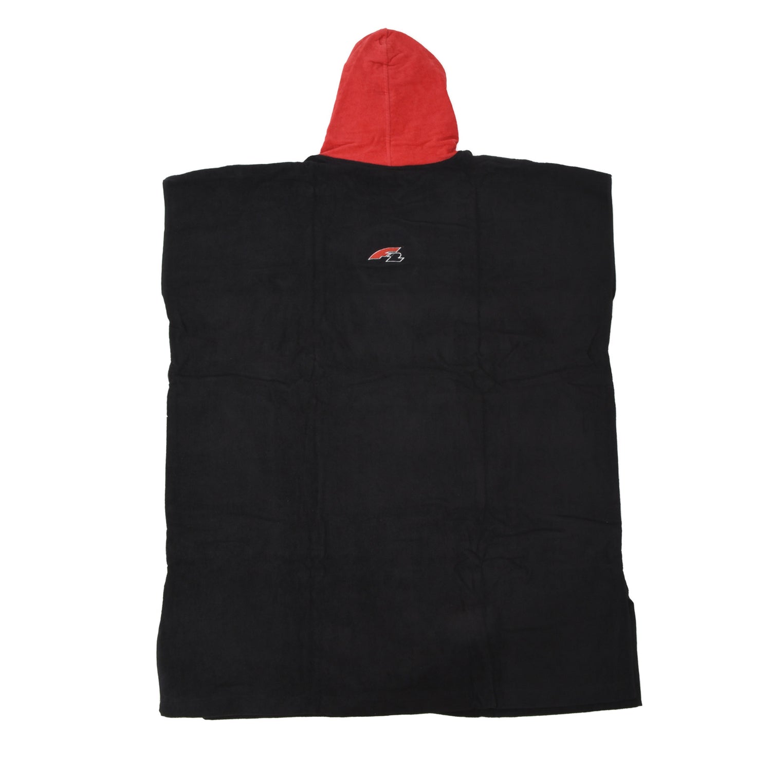 F2 Poncho Surf- Bade- Frottee Poncho Dryrobe Handtuch Modell wählbar Schwarz