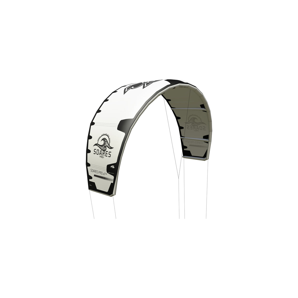 F2 Kite Soares Pro 8-13qm Größe wählbar Weiss 2024/25