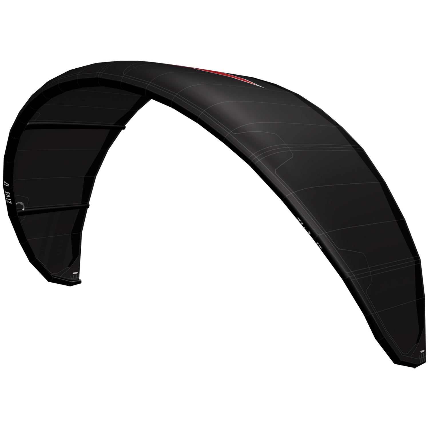 F2 Kite Z1 V3 17-19qm Größe wählbar Schwarz 2024/25