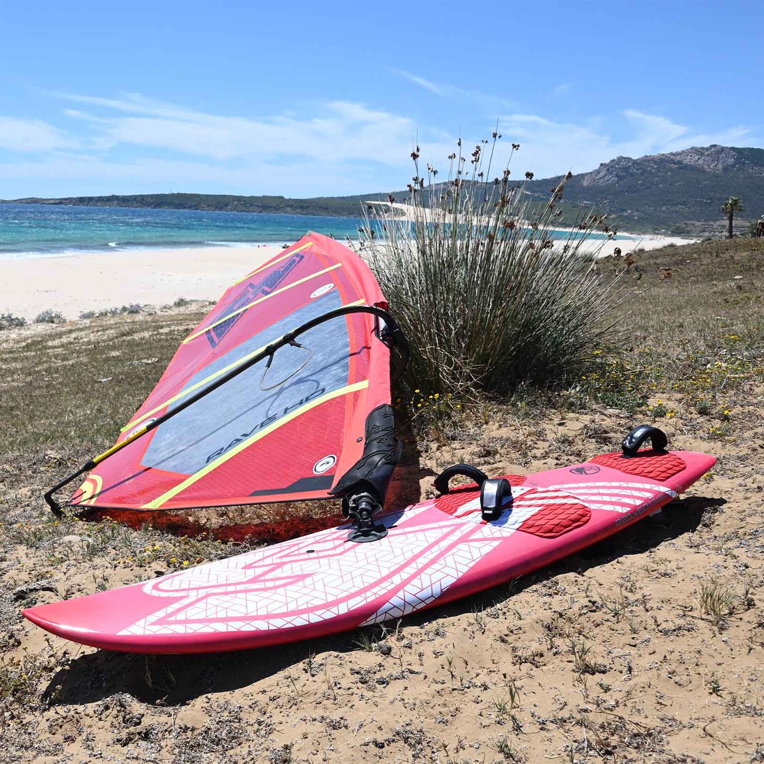 F2 Windsurfboard Barracuda HD 72-88L Größe wählbar Rot/Weiss 2024/25
