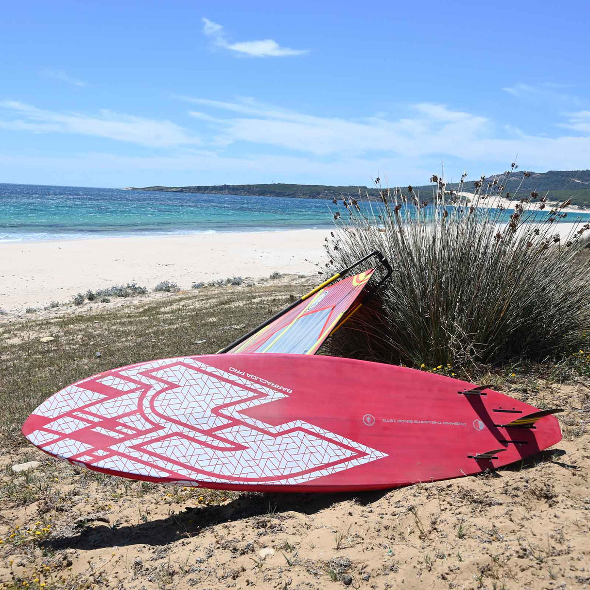F2 Windsurfboard Barracuda HD 72-88L Größe wählbar Rot/Weiss 2024/25