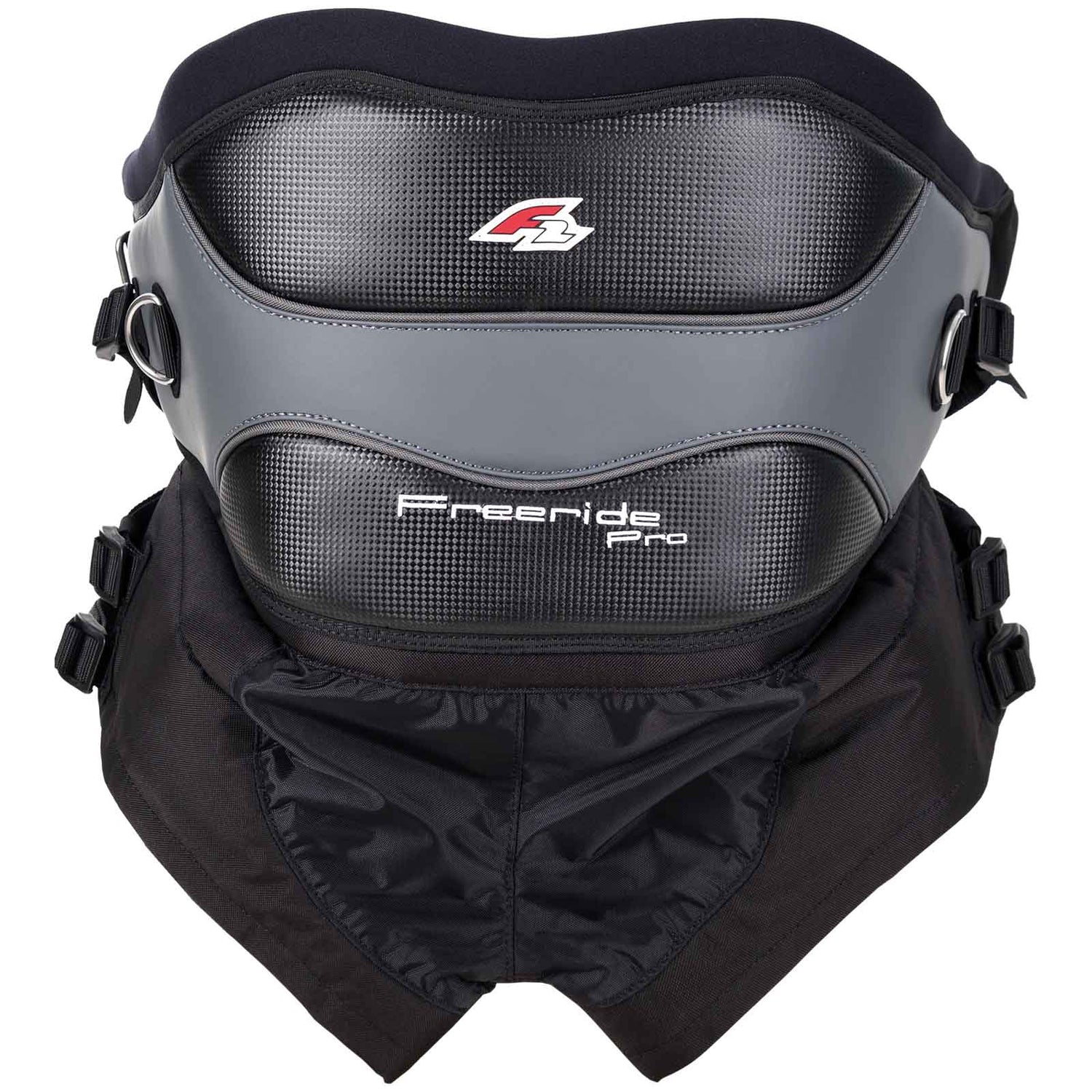 F2  Trapez Freeride Pro Harness Gr. XS-XL wählbar Schwarz 2024/2025