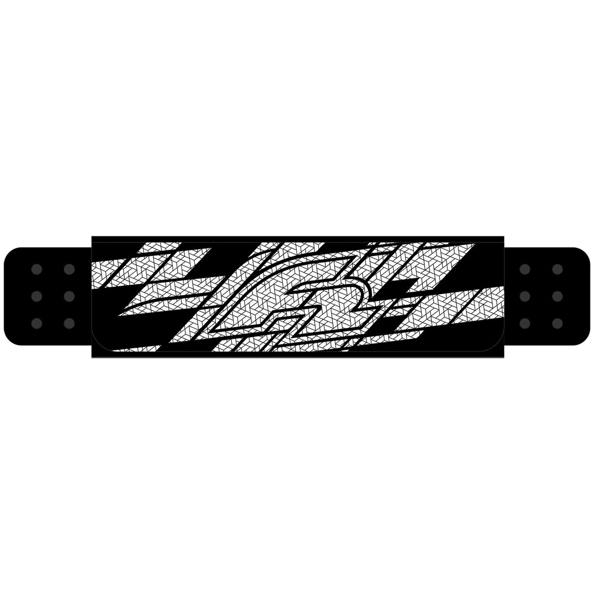 F2 4er Set Windsurf Foot Strap Fußschlaufen Onesize Schwarz/Weiss