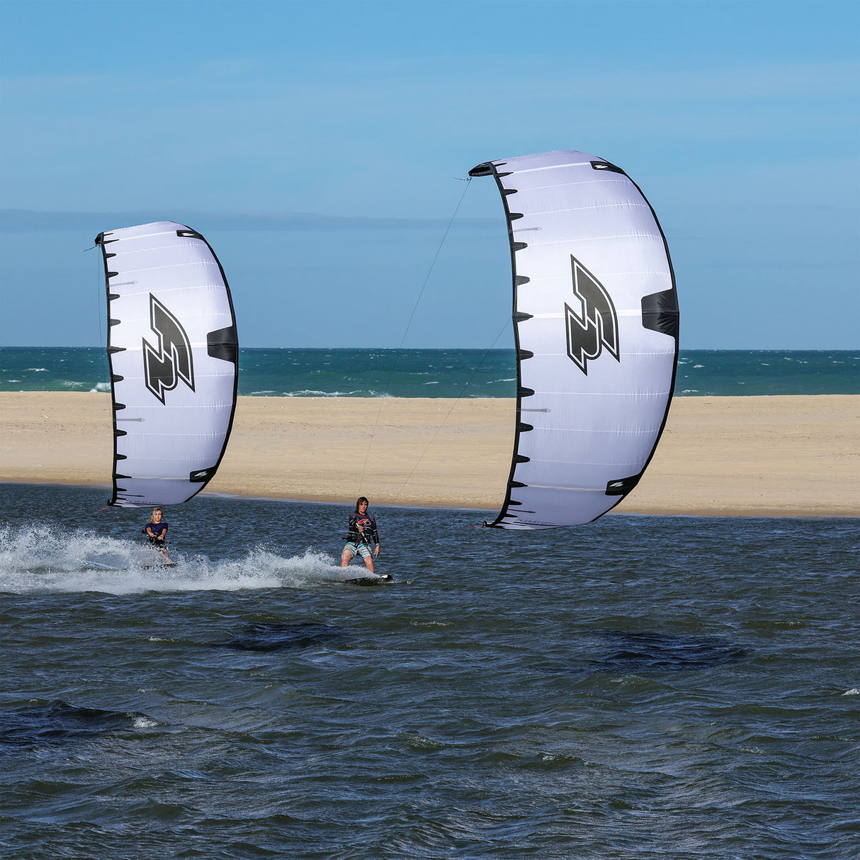 F2 Kite Cloud 5-12qm Größe wählbar Weiss 2024/25