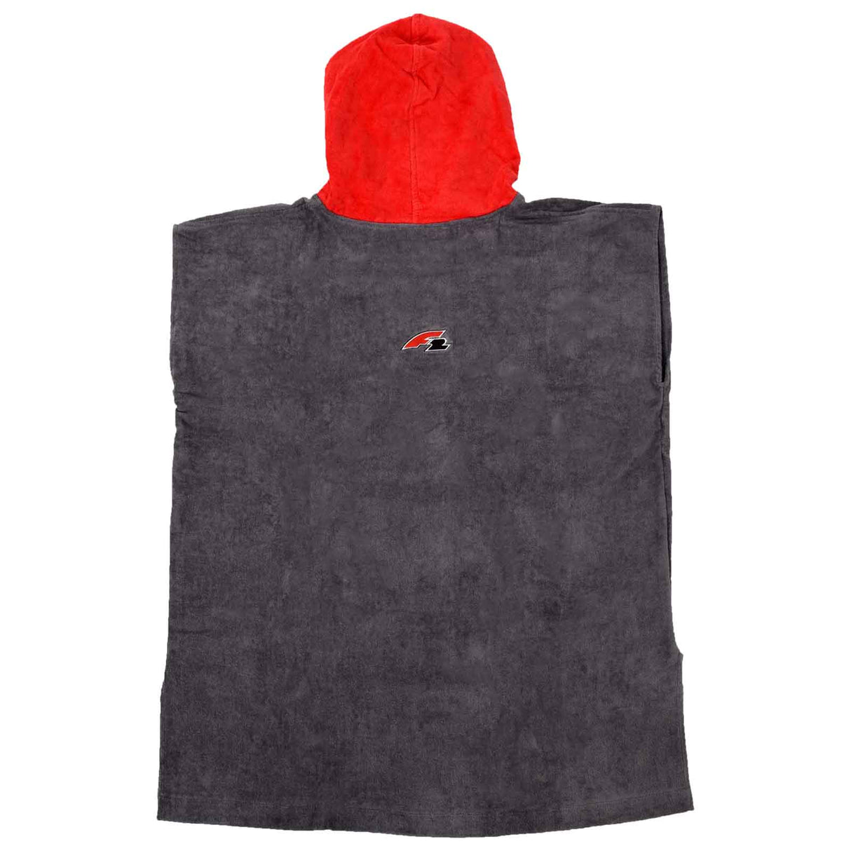 F2 Poncho Surf- Bade- Frottee Poncho Dryrobe Handtuch Modell wählbar Schwarz