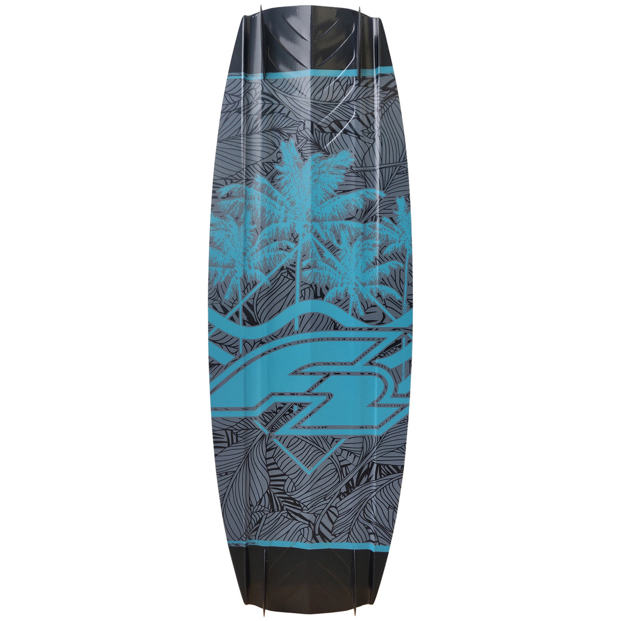 F2 Set Wakeboard Coast Classic Grau 144cm mit Bindung Team Boot Weiss