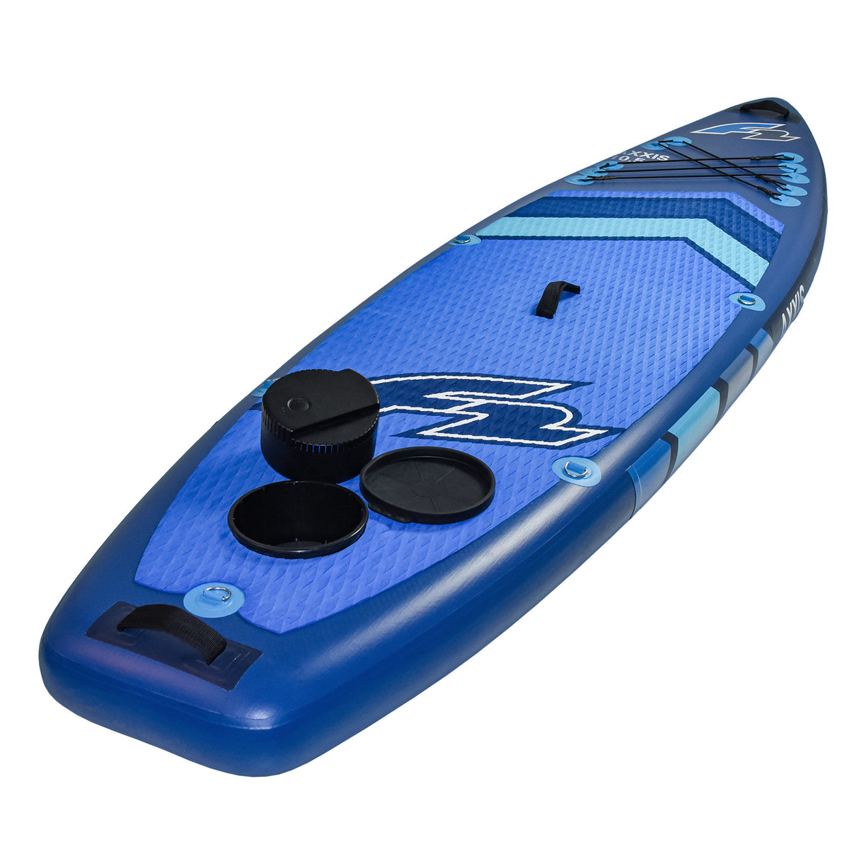 F2  Stand Up Paddle Board AXXIS SMART SUP mit E-Pumpe Größe wählbar Navy 2025