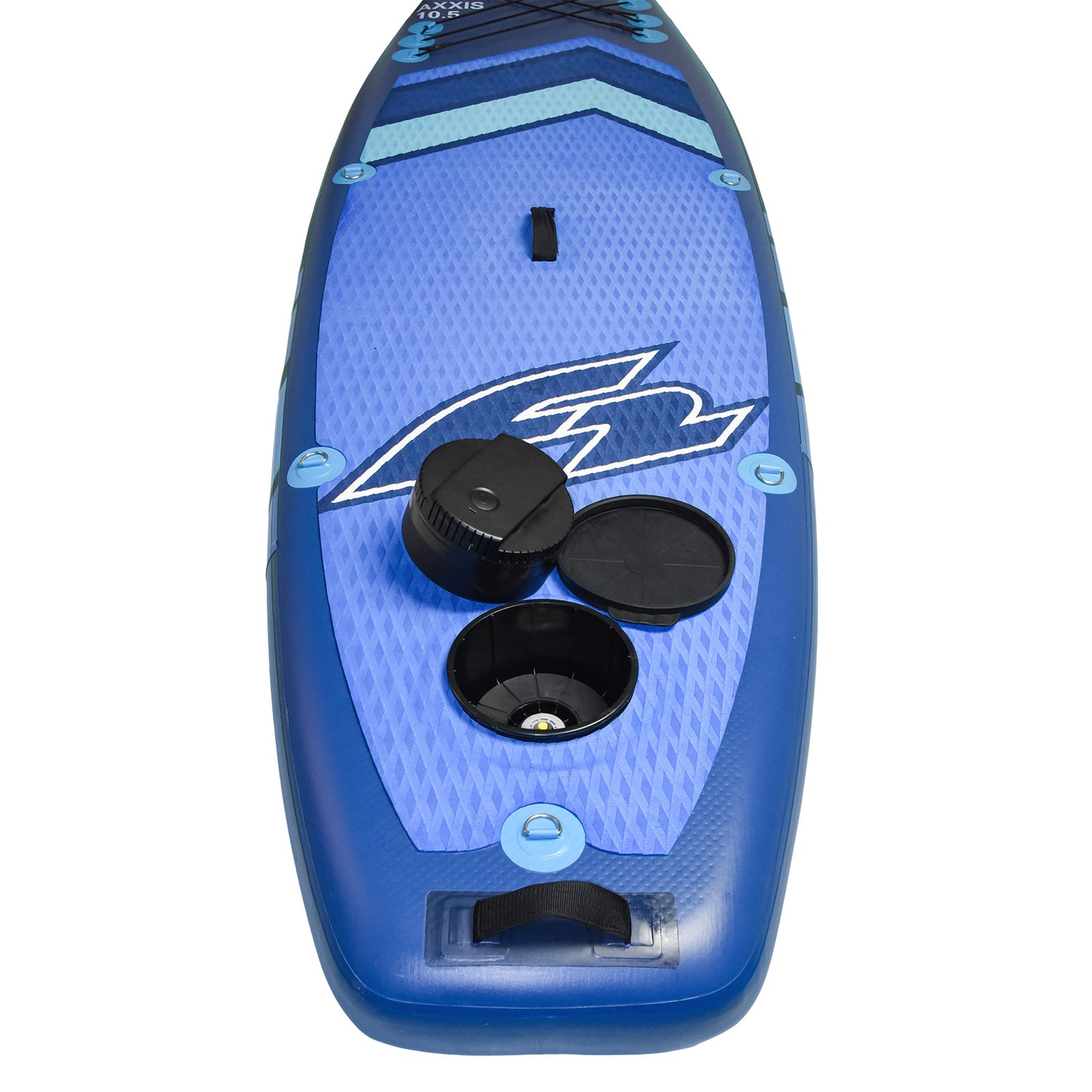 F2  Stand Up Paddle Board AXXIS SMART SUP mit E-Pumpe Größe wählbar Navy 2025