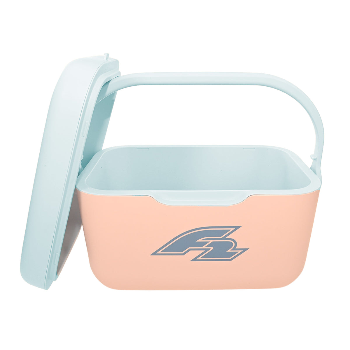 F2 Kühlbox Klein Cool Box Kühltasche 11,6L Blau/Pink