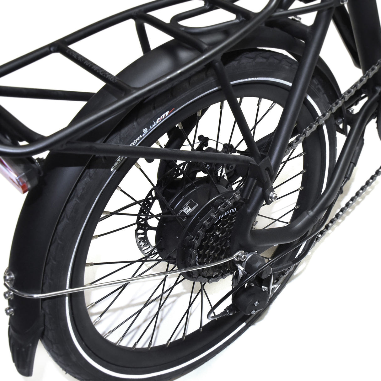 F2 E-Bike Faltbar Folding Compacter Faltrad Pedelec 20kg 20" Schwarz