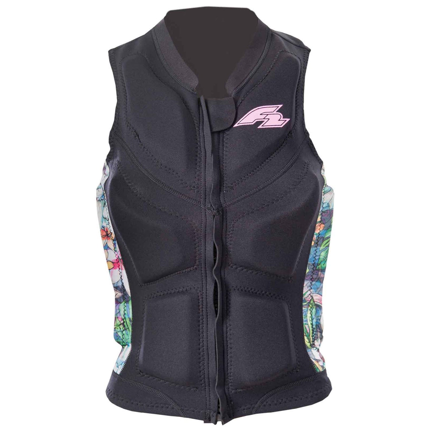 F2 Damen Prallschutz Weste Wake & Sup Weste S-XXL Größe wählbar Schwarz 2024/25