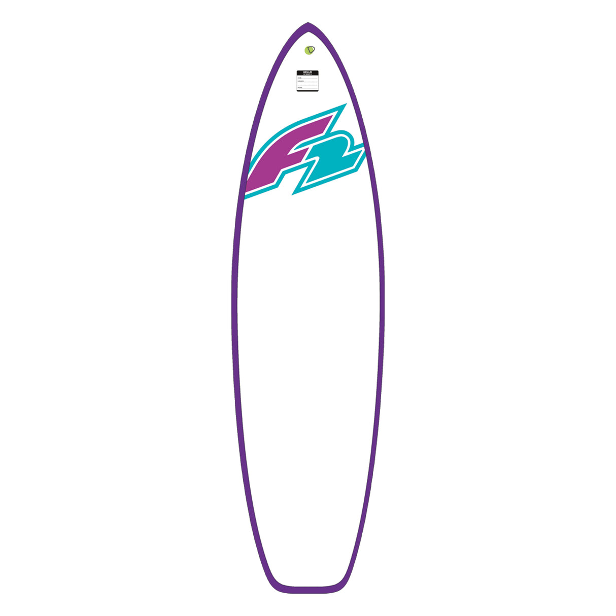 F2 SUP Stand Up Paddle Board Glide Surf Youth Weiss - Größe wählbar