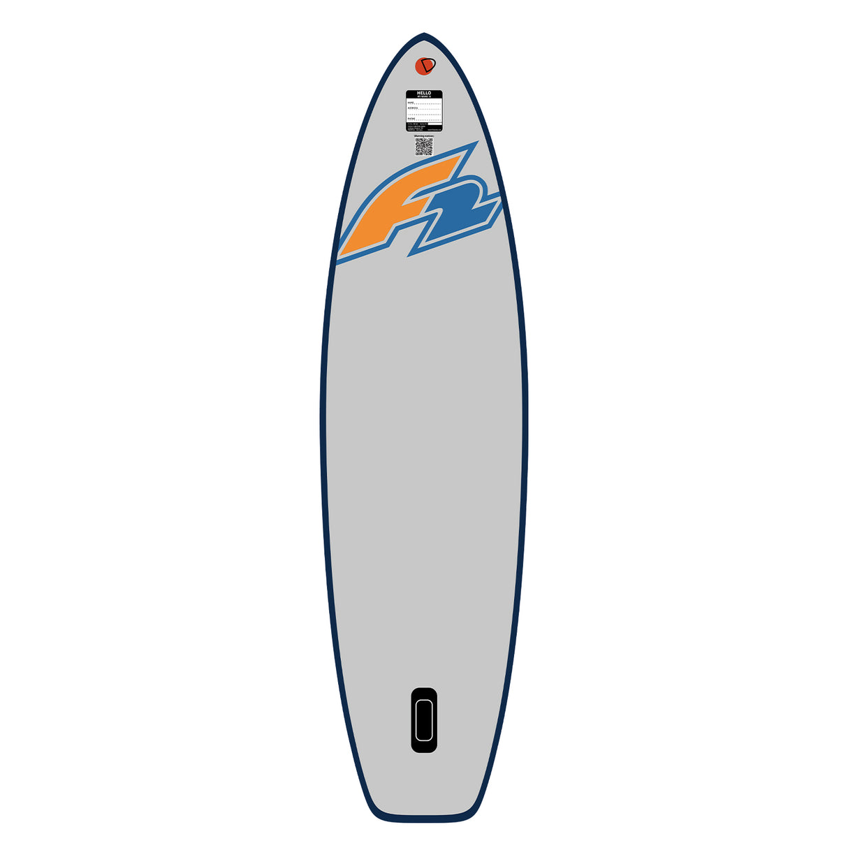 F2 SUP Stand Up Paddle Board Glide Surf Youth Grau - Größe wählbar