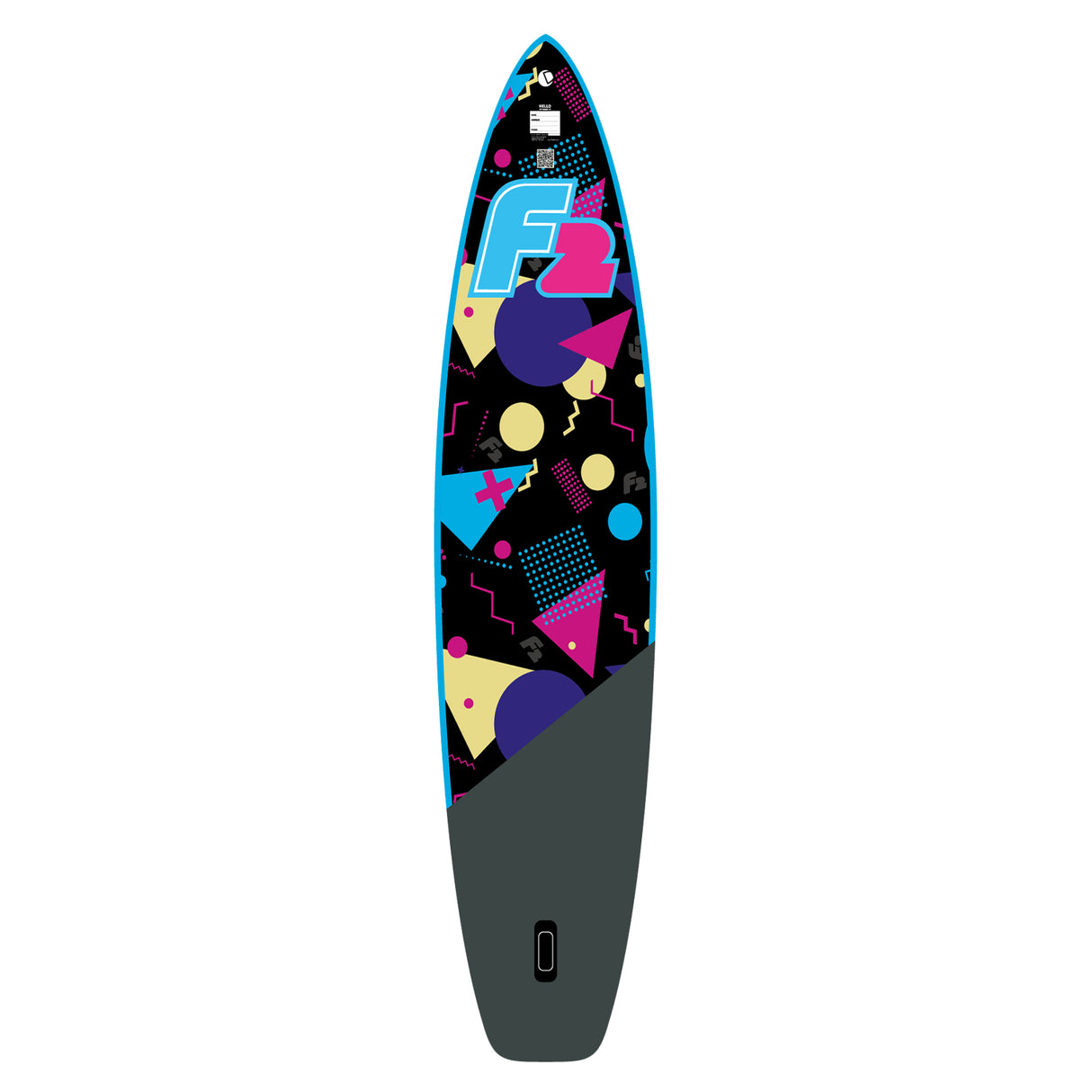 F2 SUP Stand Up Paddle Board Retro Vibe Multicolor Damen-Größe wählbar