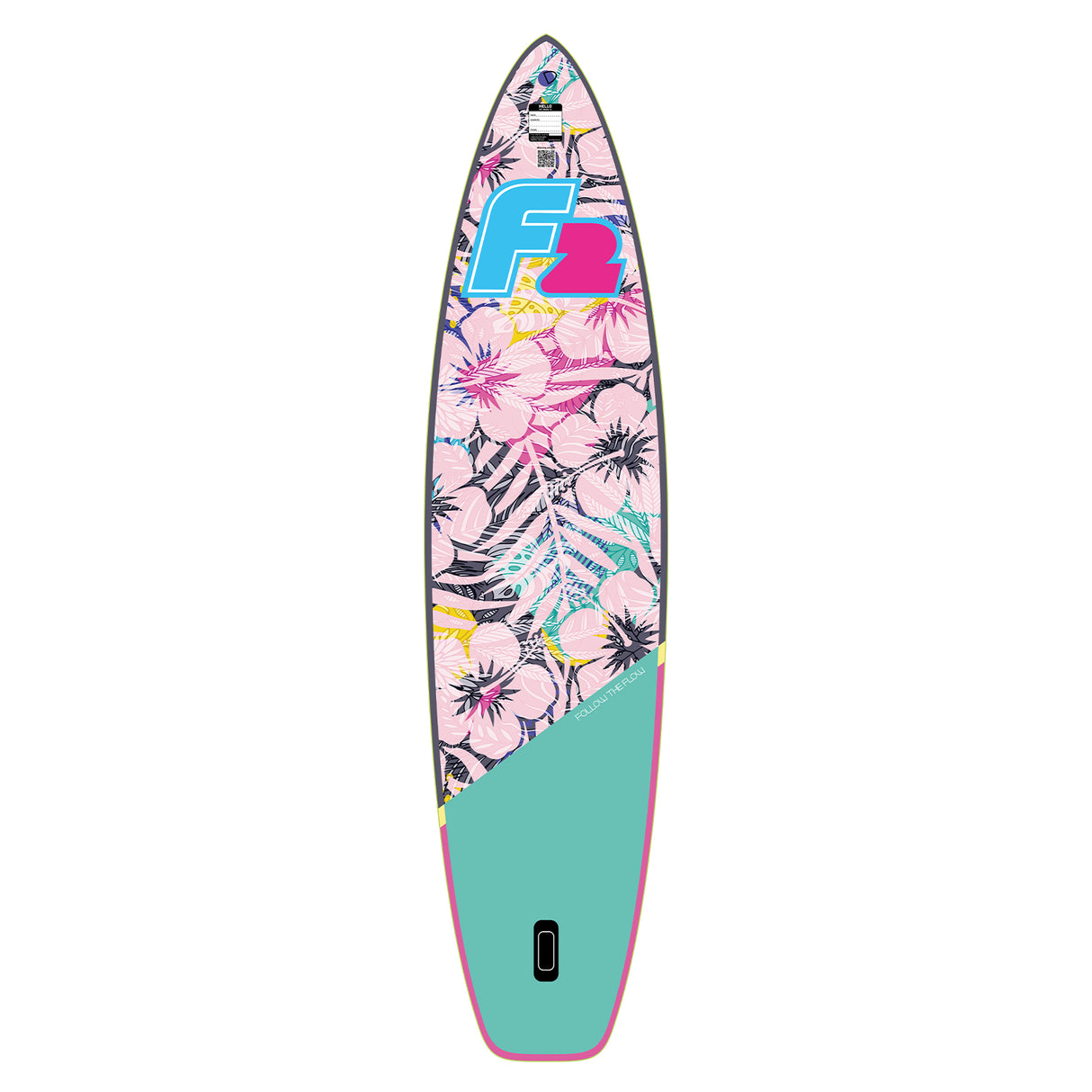 F2 SUP Stand Up Paddle Board Retro Bloom Hibiskus Damen-Größe wählbar