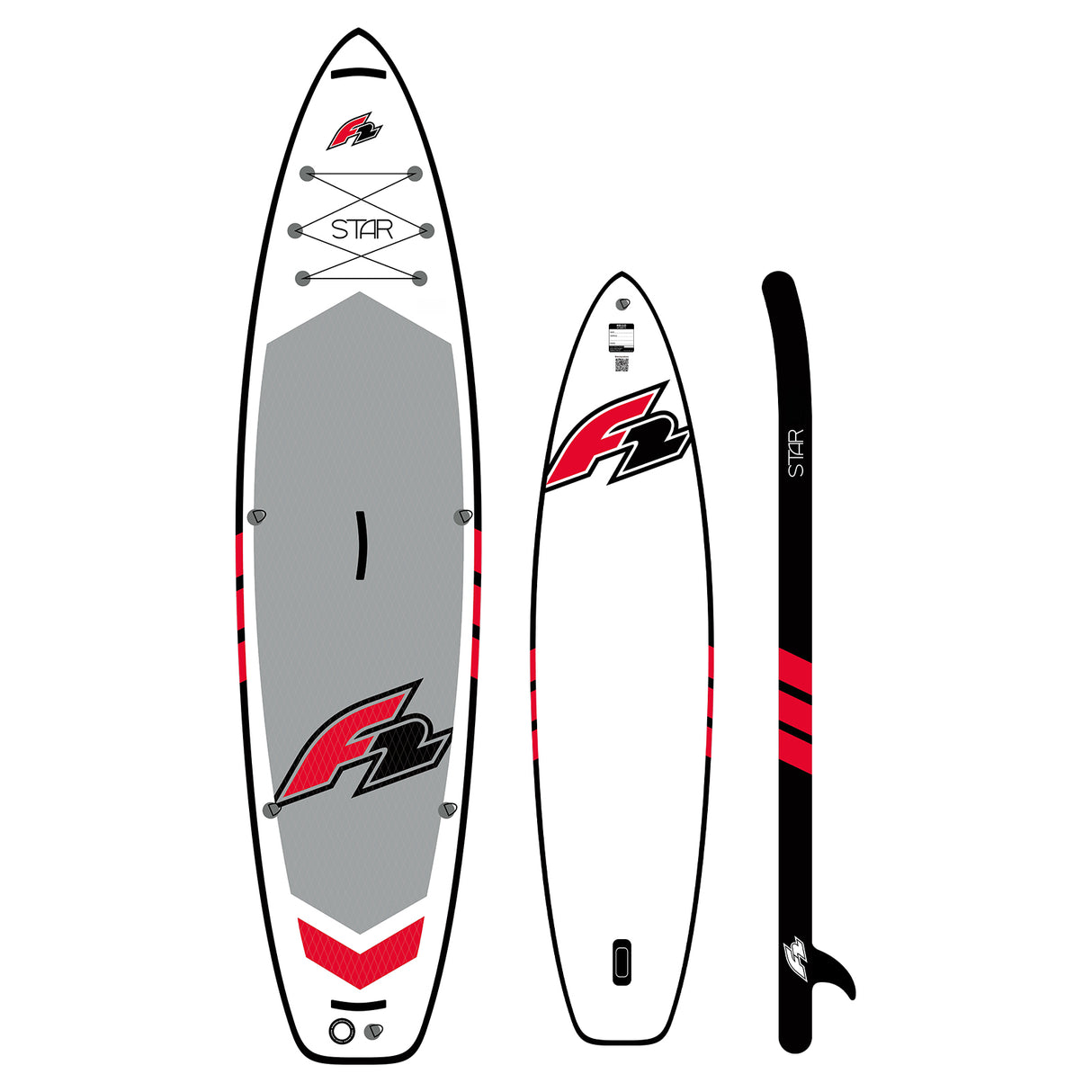 F2 SUP Stand Up Paddle Board Star - Größe/Farbe wählbar