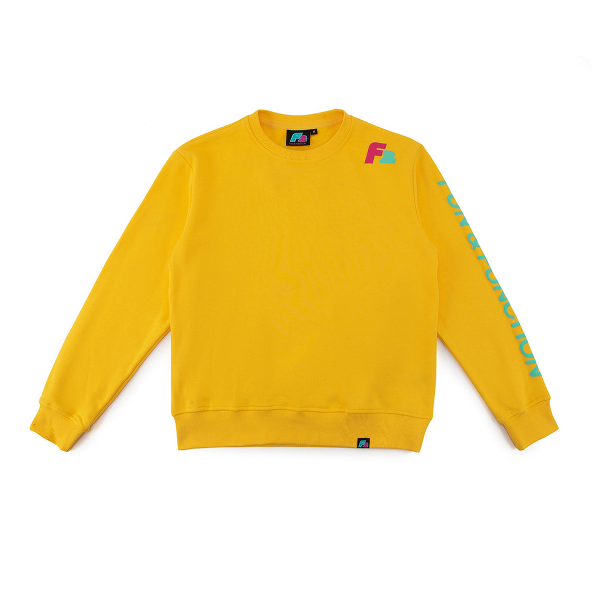 F2 Retro Barracuda Pullover Damen Gelb - Größe wählbar