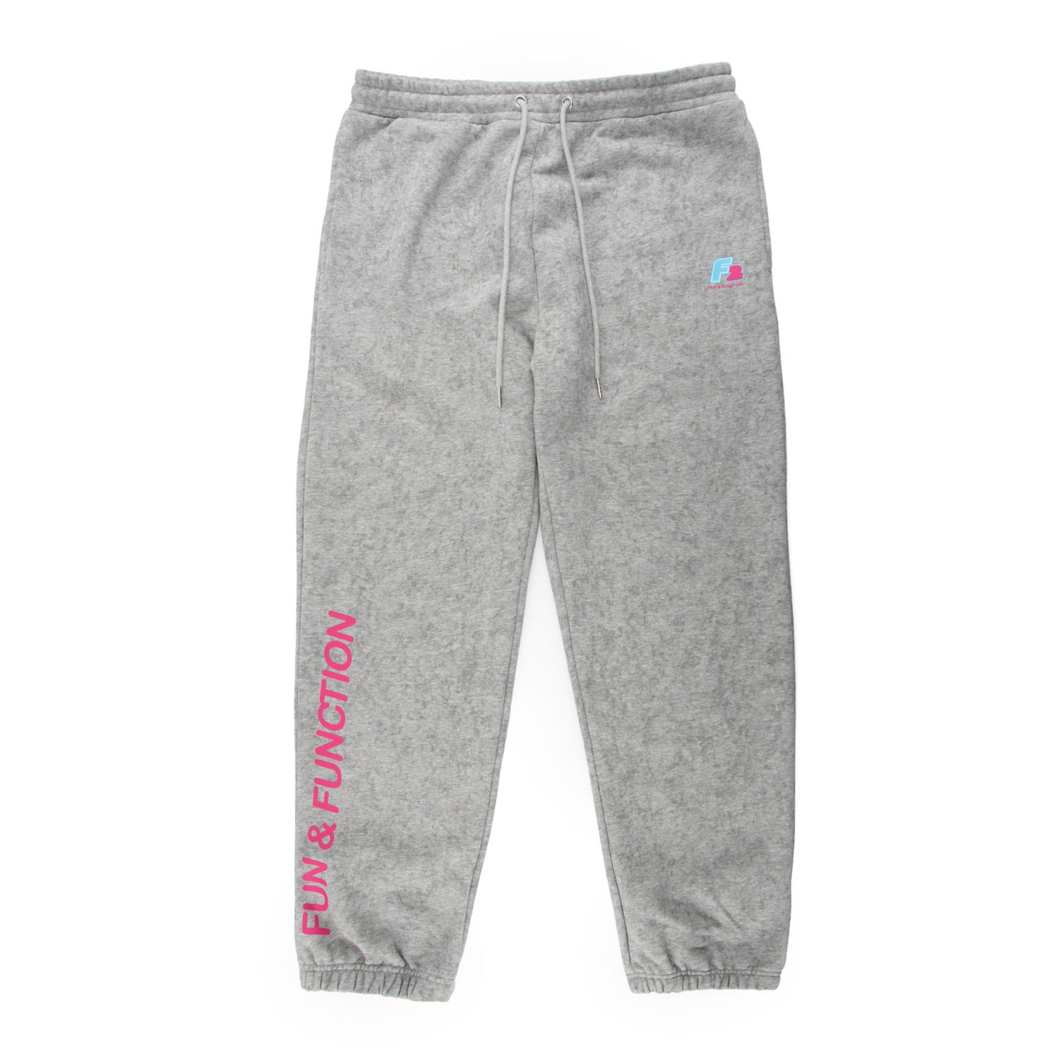 F2 Retro Vegas Jogginghose Ash Damen Grau - Größe wählbar