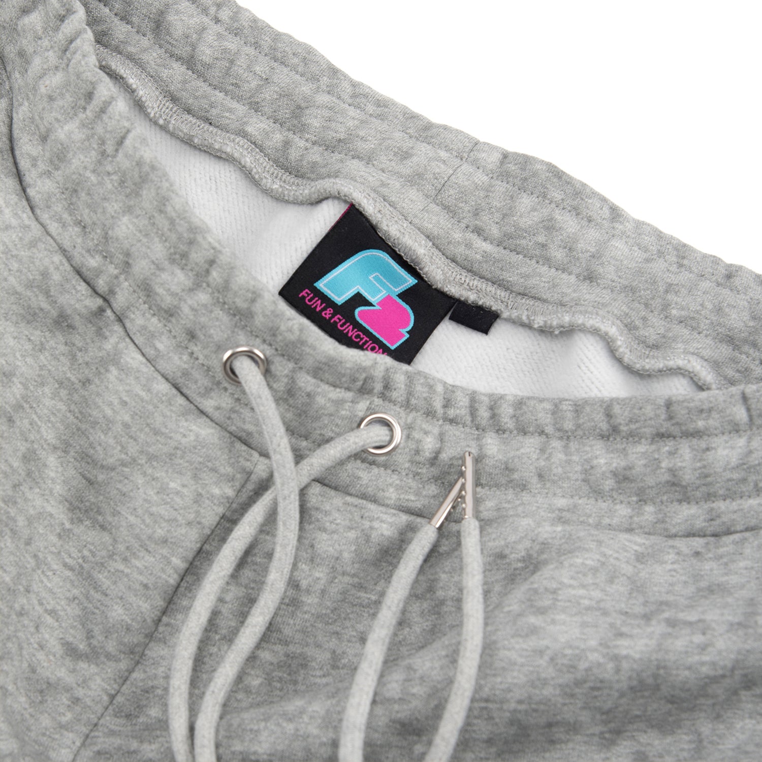 F2 Retro Vegas Jogginghose Ash Damen Grau - Größe wählbar