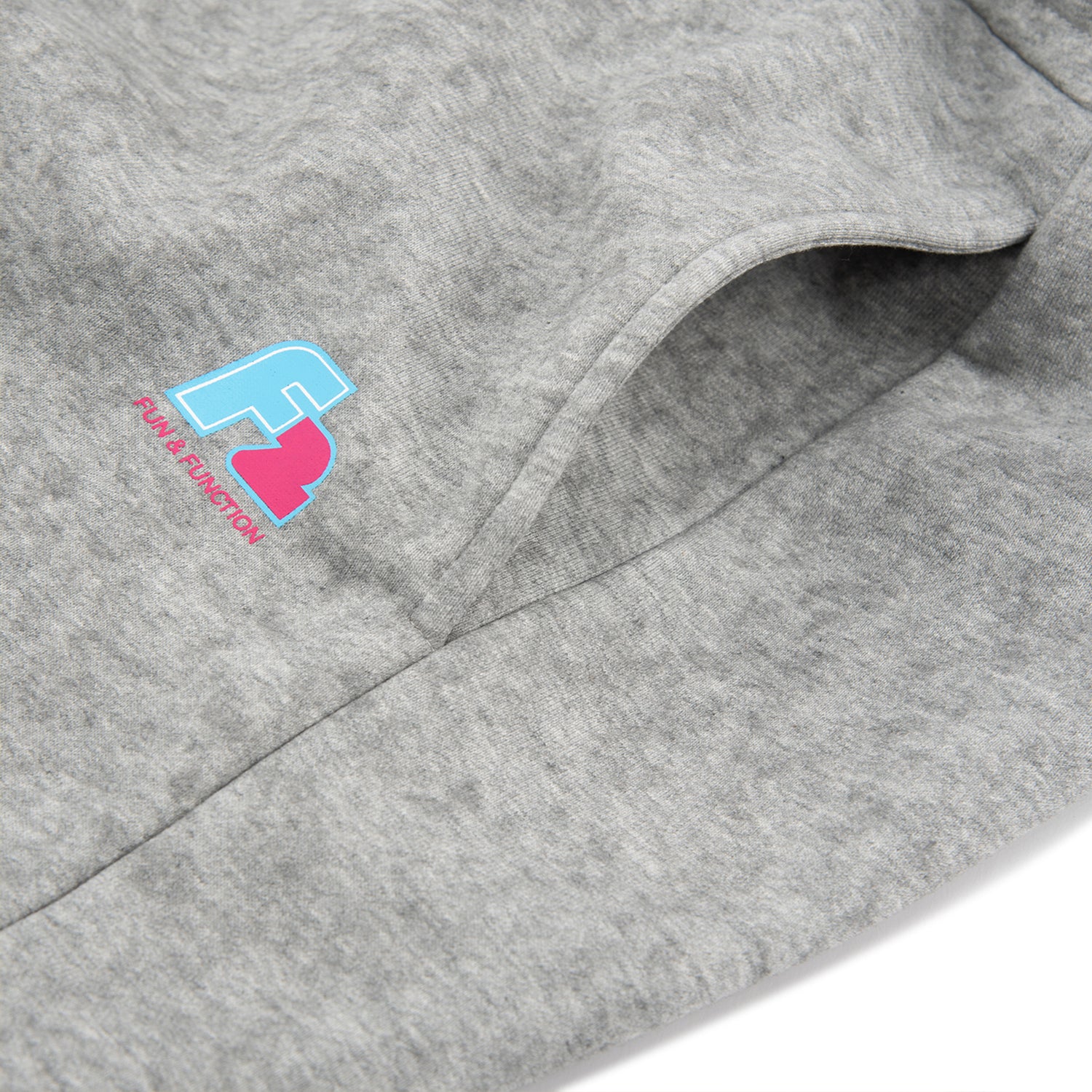 F2 Retro Vegas Jogginghose Ash Damen Grau - Größe wählbar