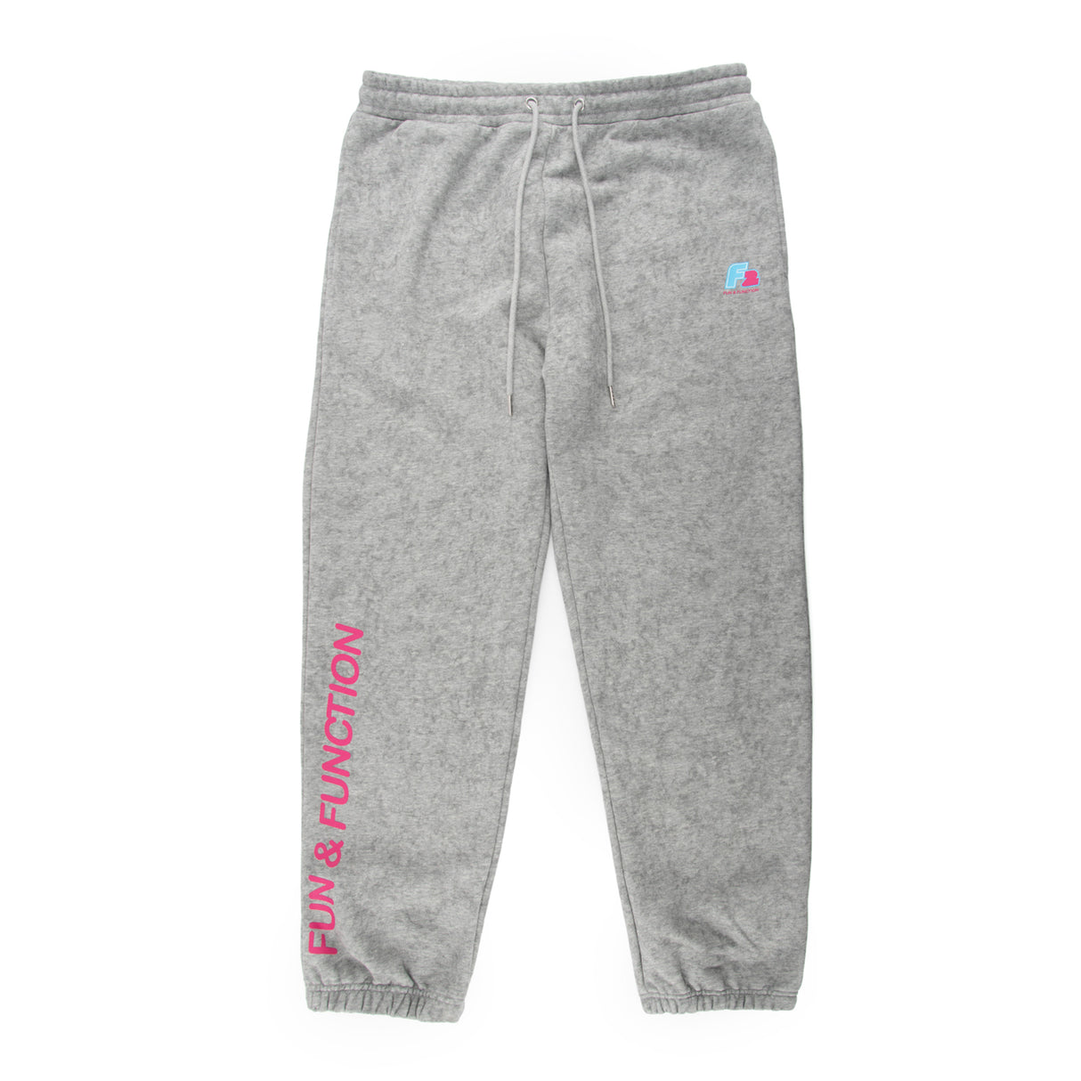 F2 Retro Vegas Jogginghose Ash Damen Grau - Größe wählbar