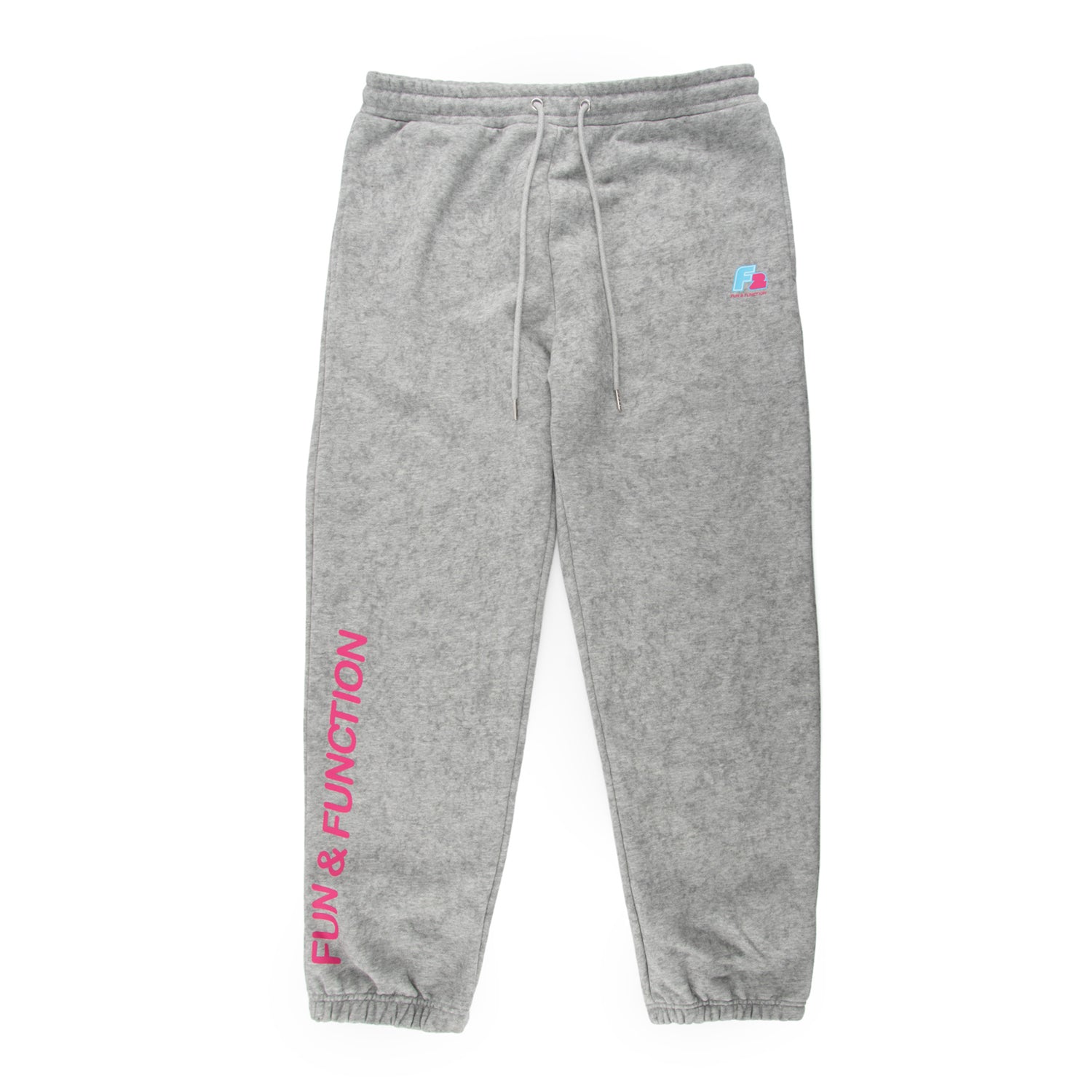 F2 Retro Vegas Jogginghose Ash Damen Grau - Größe wählbar