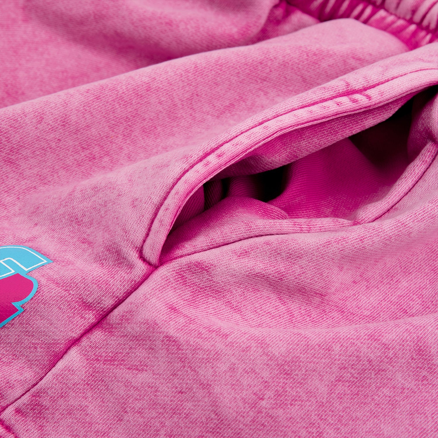 F2 Retro Silberpfeil Shorts Magenta Stonewashed Damen Sweatshorts - Größe wählbar