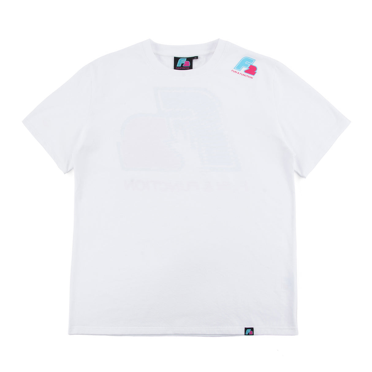 F2 Retro T-Shirt Axxis Unisex Tshirt Weiss - Größe wählbar