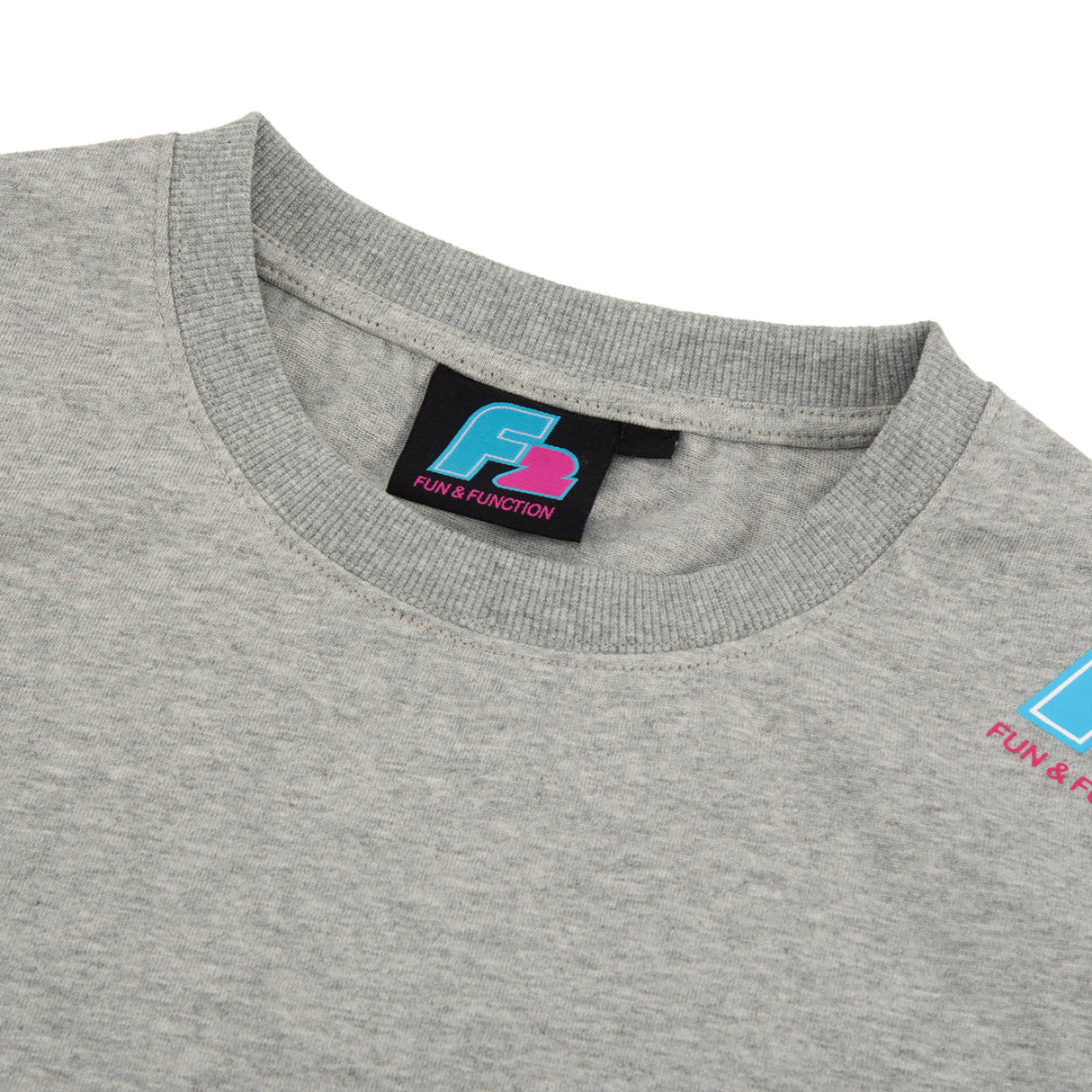 F2  Retro T-Shirt Axxis Ash Unisex Tshirt Grau - Größe wählbar