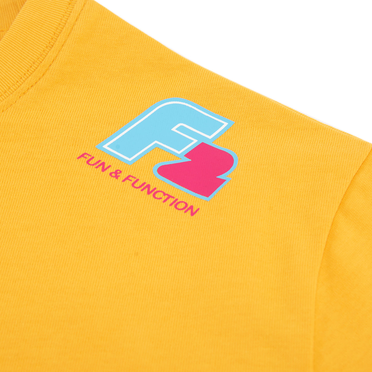 F2 Retro T-Shirt Axxis Unisex Tshirt Gelb - Größe wählbar