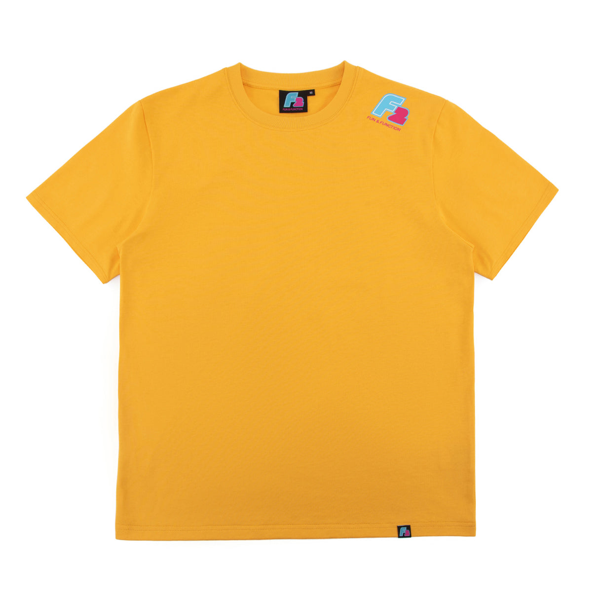 F2 Retro T-Shirt Axxis Unisex Tshirt Gelb - Größe wählbar