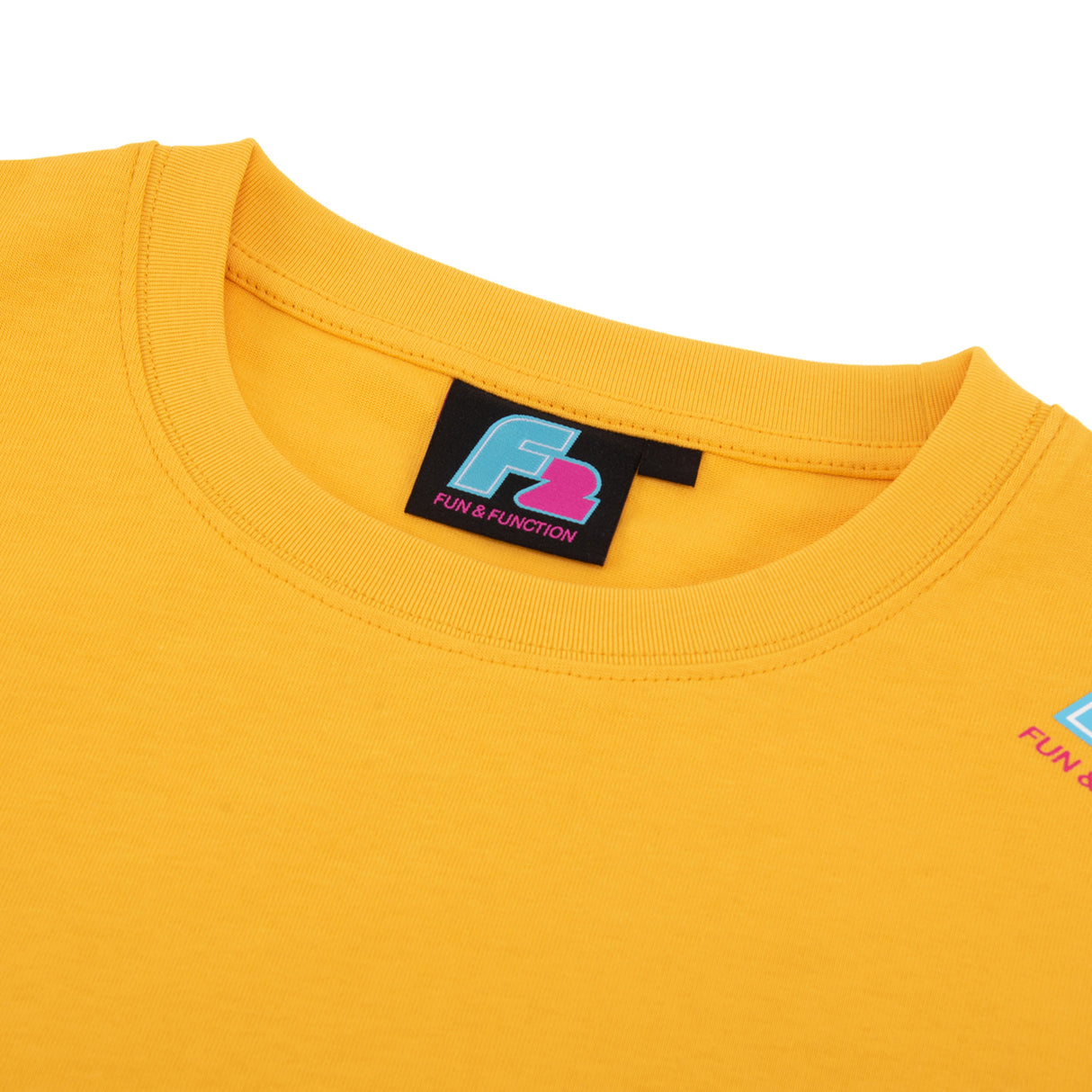 F2 Retro T-Shirt Axxis Unisex Tshirt Gelb - Größe wählbar