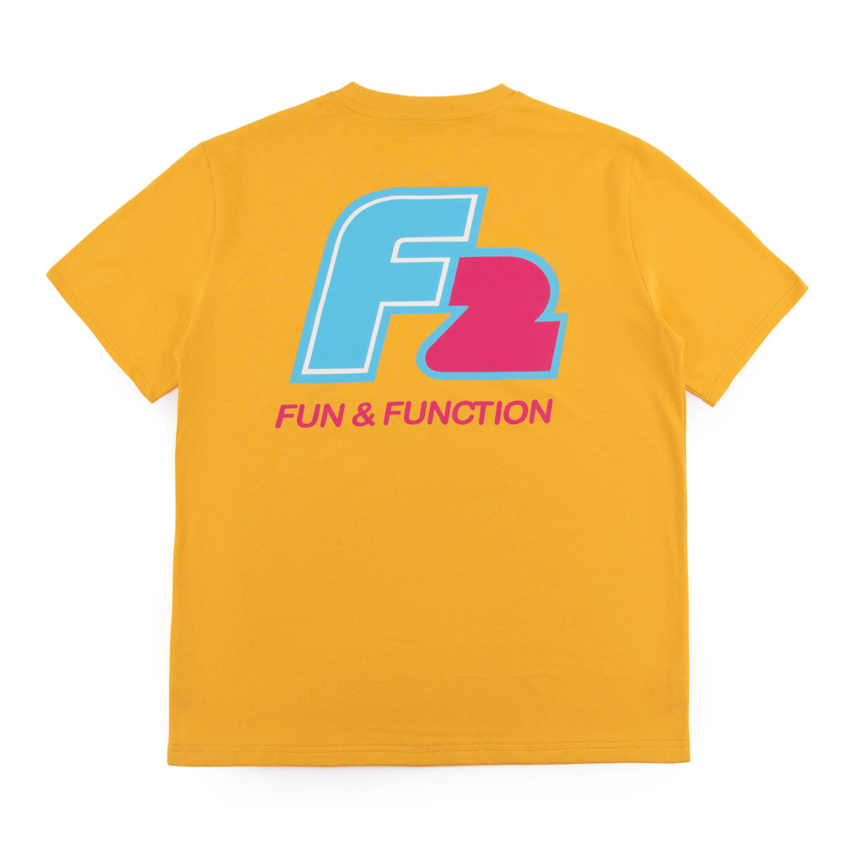 F2 Retro T-Shirt Axxis Unisex Tshirt Gelb - Größe wählbar