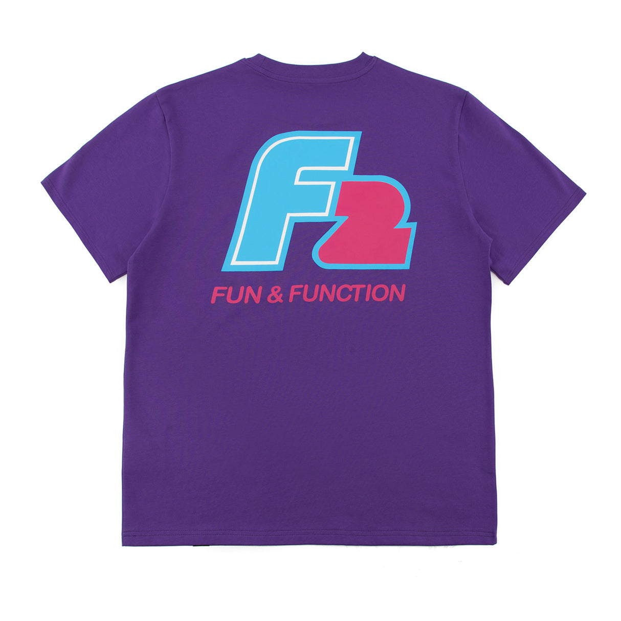 F2 Retro T-Shirt Axxis Plum Unisex Tshirt Lila - Größe wählbar