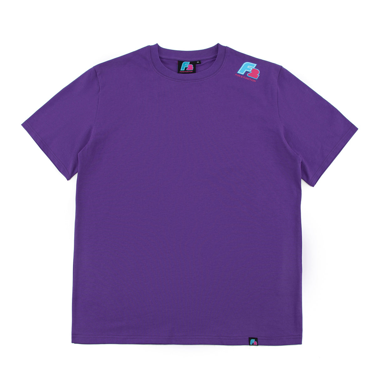F2 Retro T-Shirt Axxis Plum Unisex Tshirt Lila - Größe wählbar