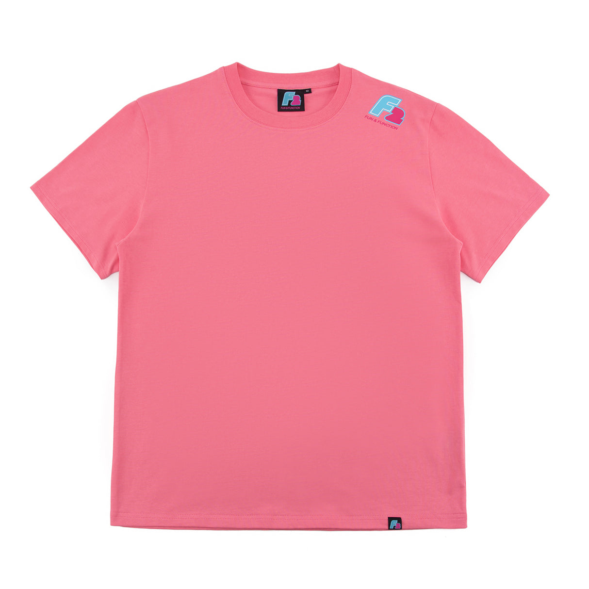 F2 Retro T-Shirt Axxis Softpink Unisex Tshirt Pink - Größe wählbar