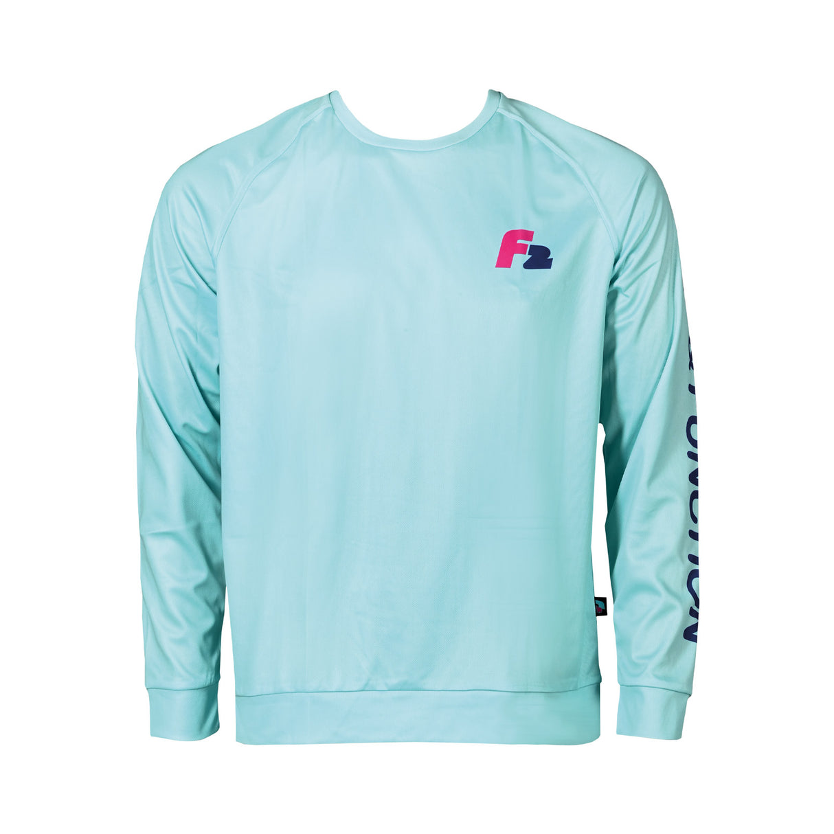 F2 Retro Watershirt Aqua Funktionsshirt Wassersport Blau - Größe wählbar