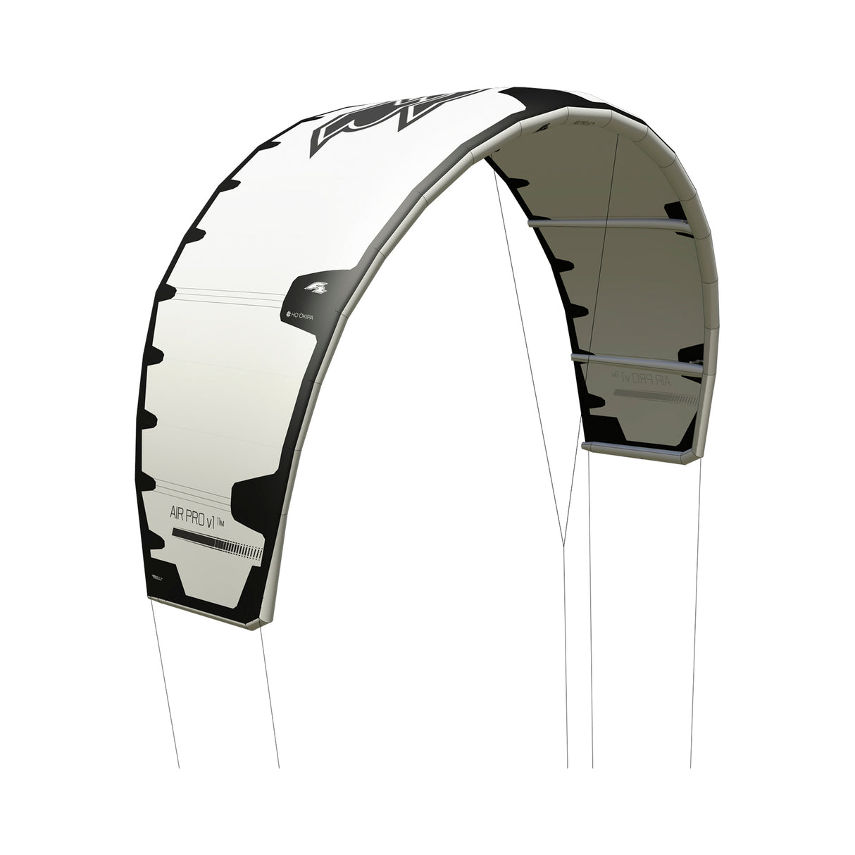 F2 Kite Air Pro mit E-Pumpe Zetta - Größe wählbar Weiss