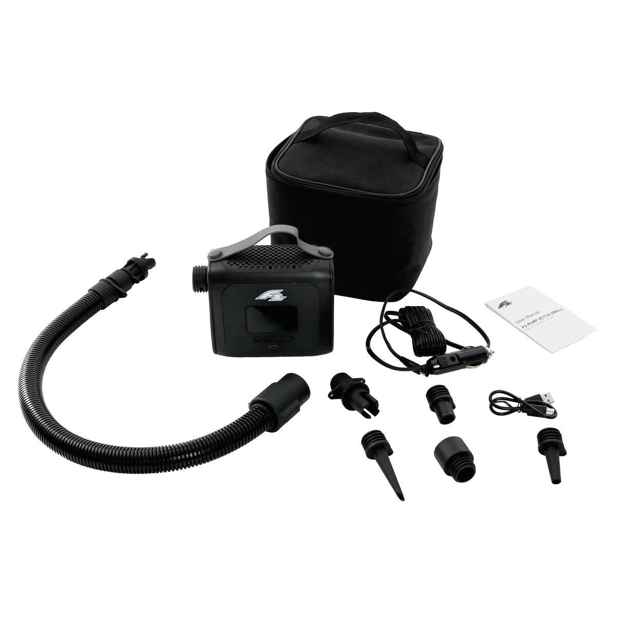 F2 Kite Air Pro mit E-Pumpe Zetta - Größe wählbar Weiss