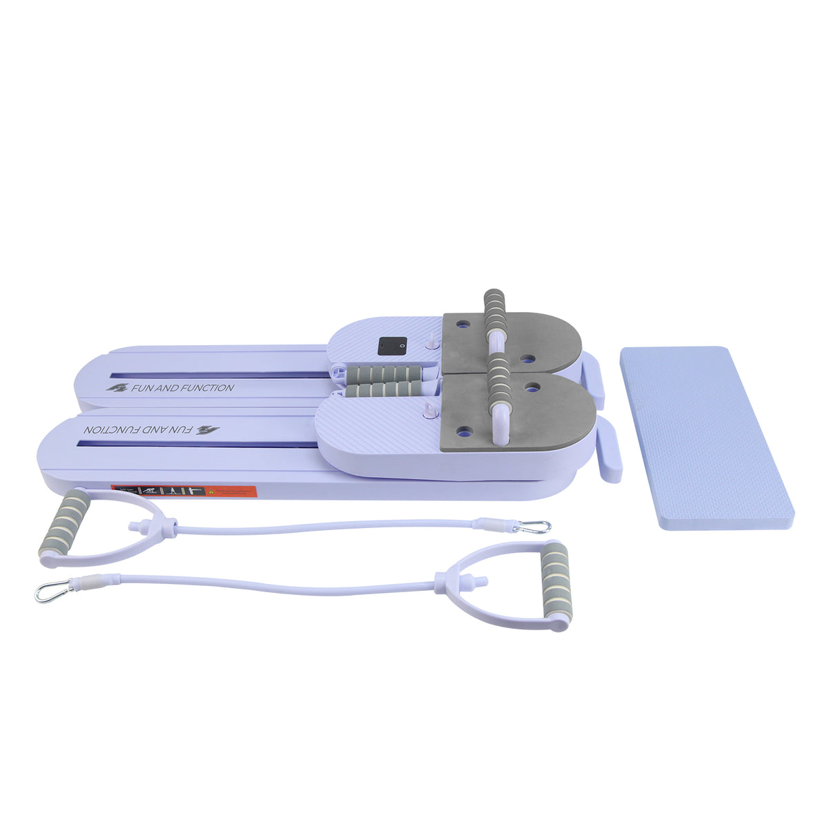 F2 Balance Board Core Pro Pilates Trainer 145cm Lila