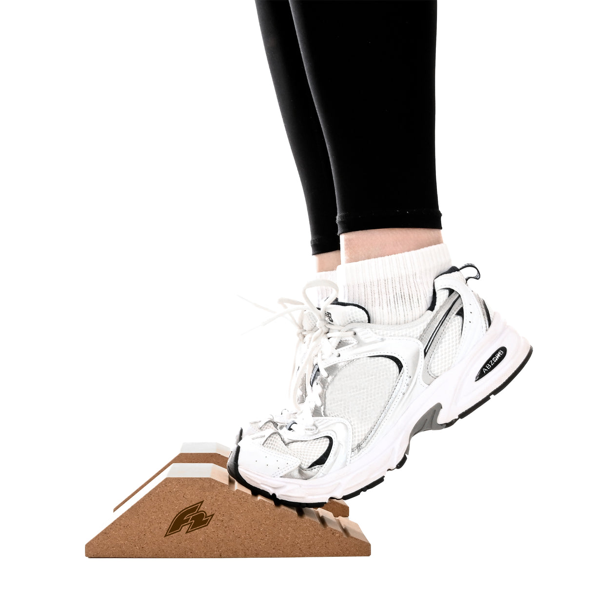 F2 Balance Board Squat Wedge Kork 23cm Natur